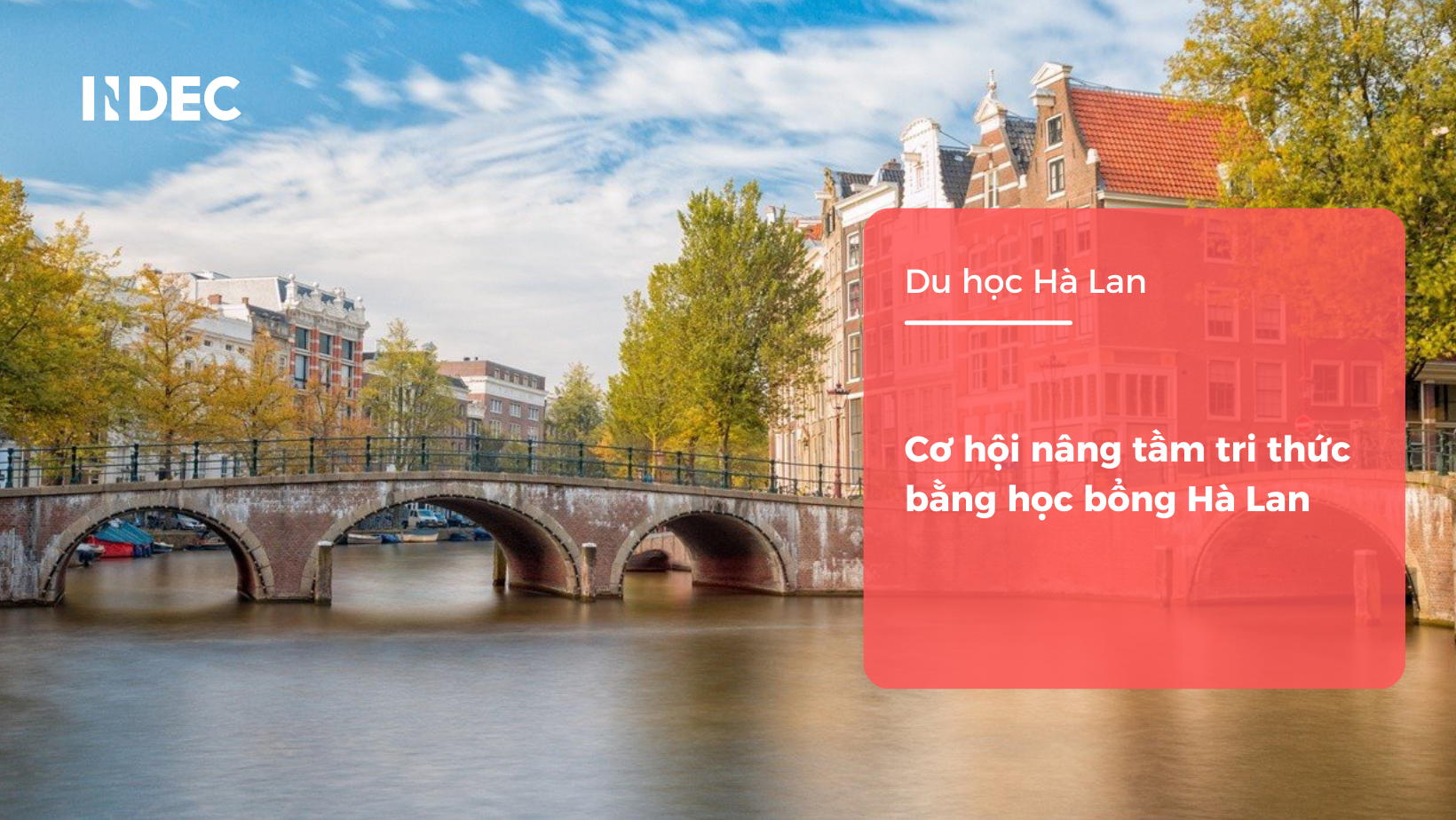 học bổng du học Hà Lan