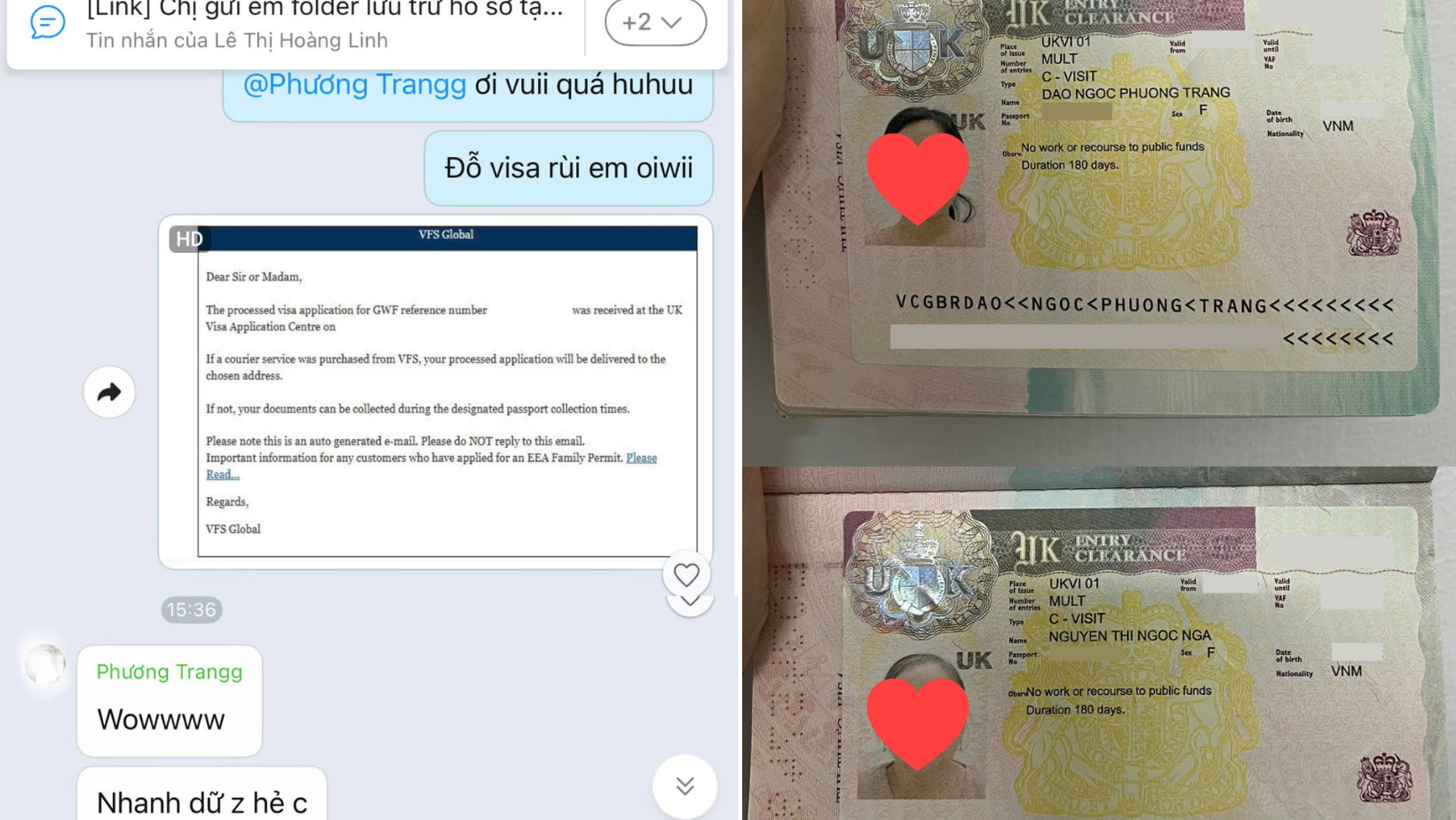hộ chiếu trắng đỗ visa 