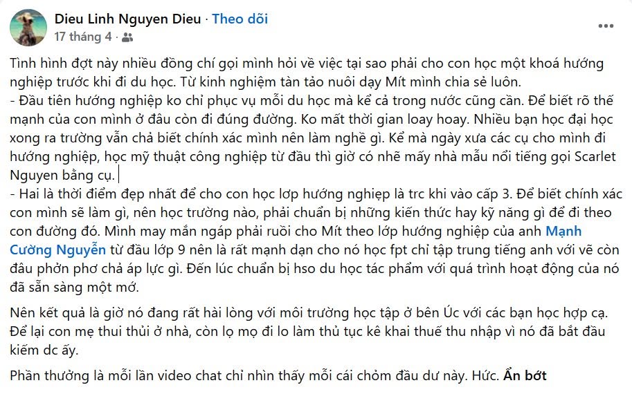 phụ huynh tiến dũng