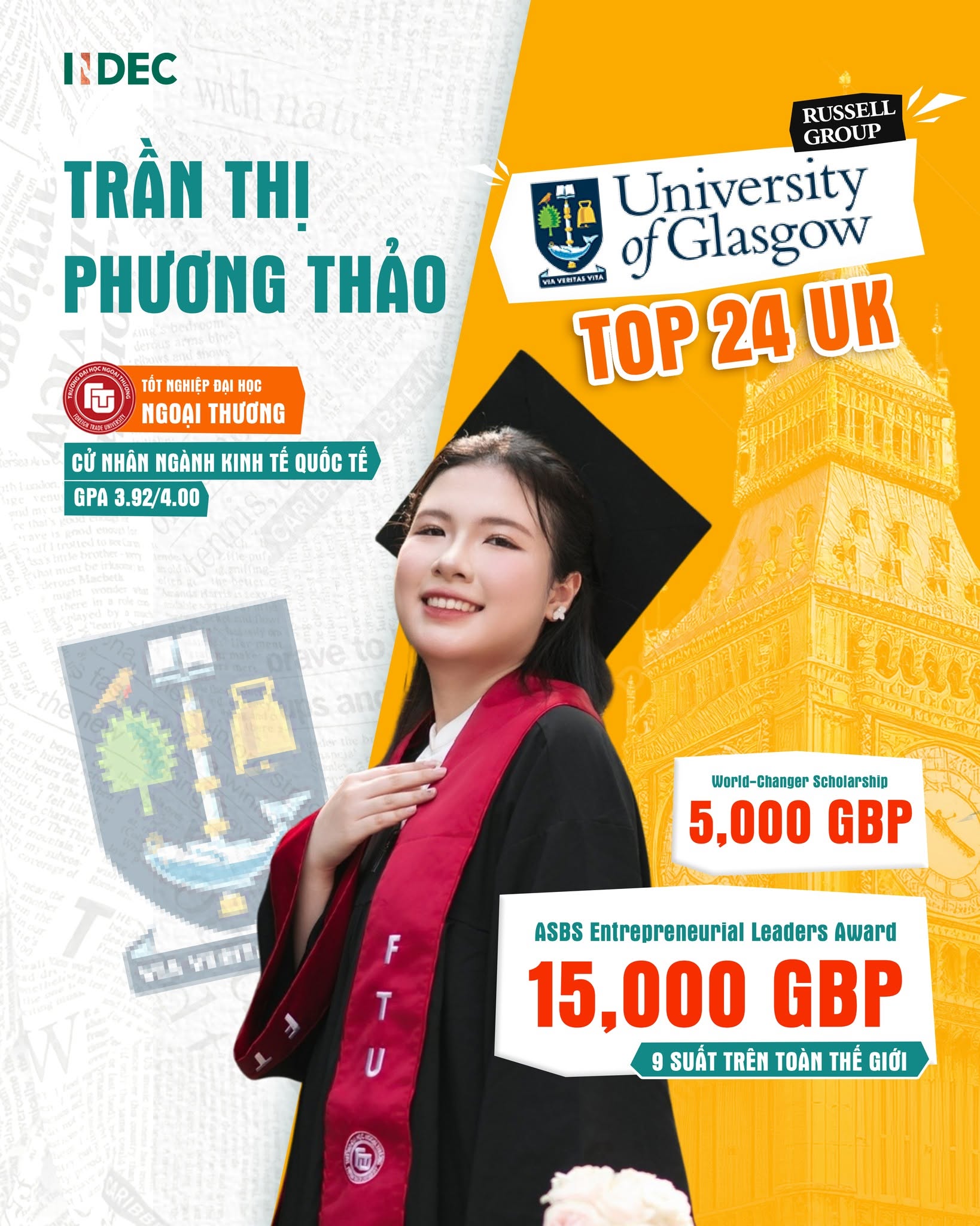học bổng Glasgow